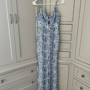 Anthropologie Hutch Ditsy Print Jumpsuit NWT Size Small